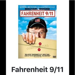Fahrenheit 9/11 Michael Moore DVD